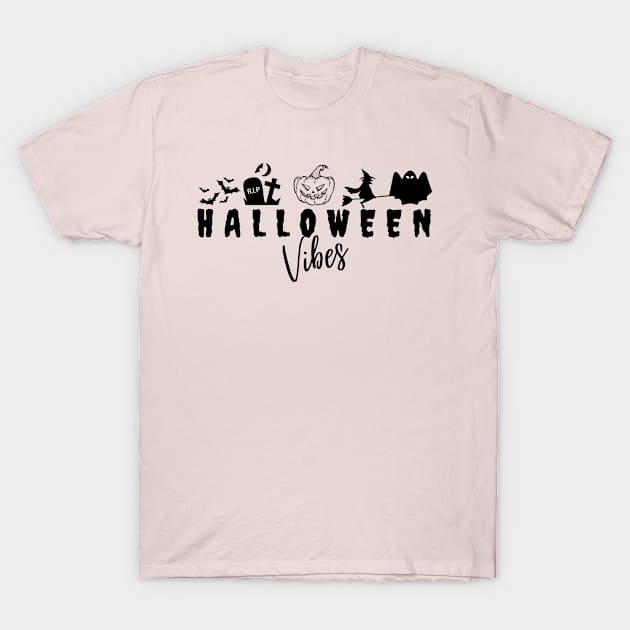 Hallowen Vibes T-Shirt by M.Y